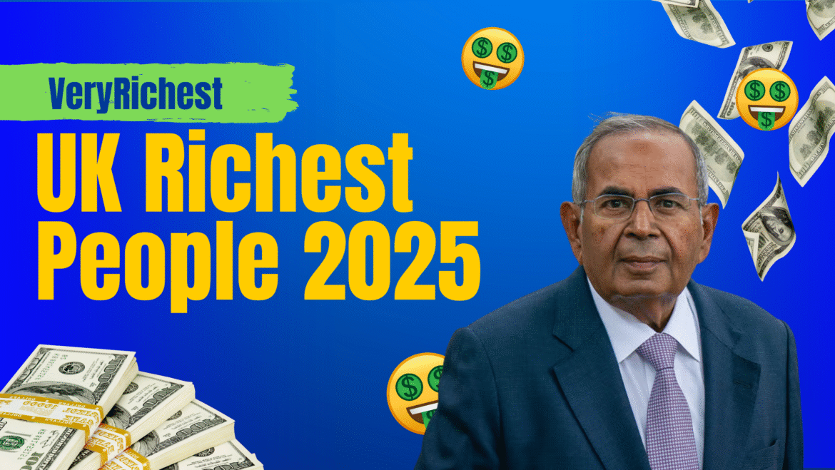 alt="Gopi Hinduja - Number One on the UK Richest People 2025 list"
